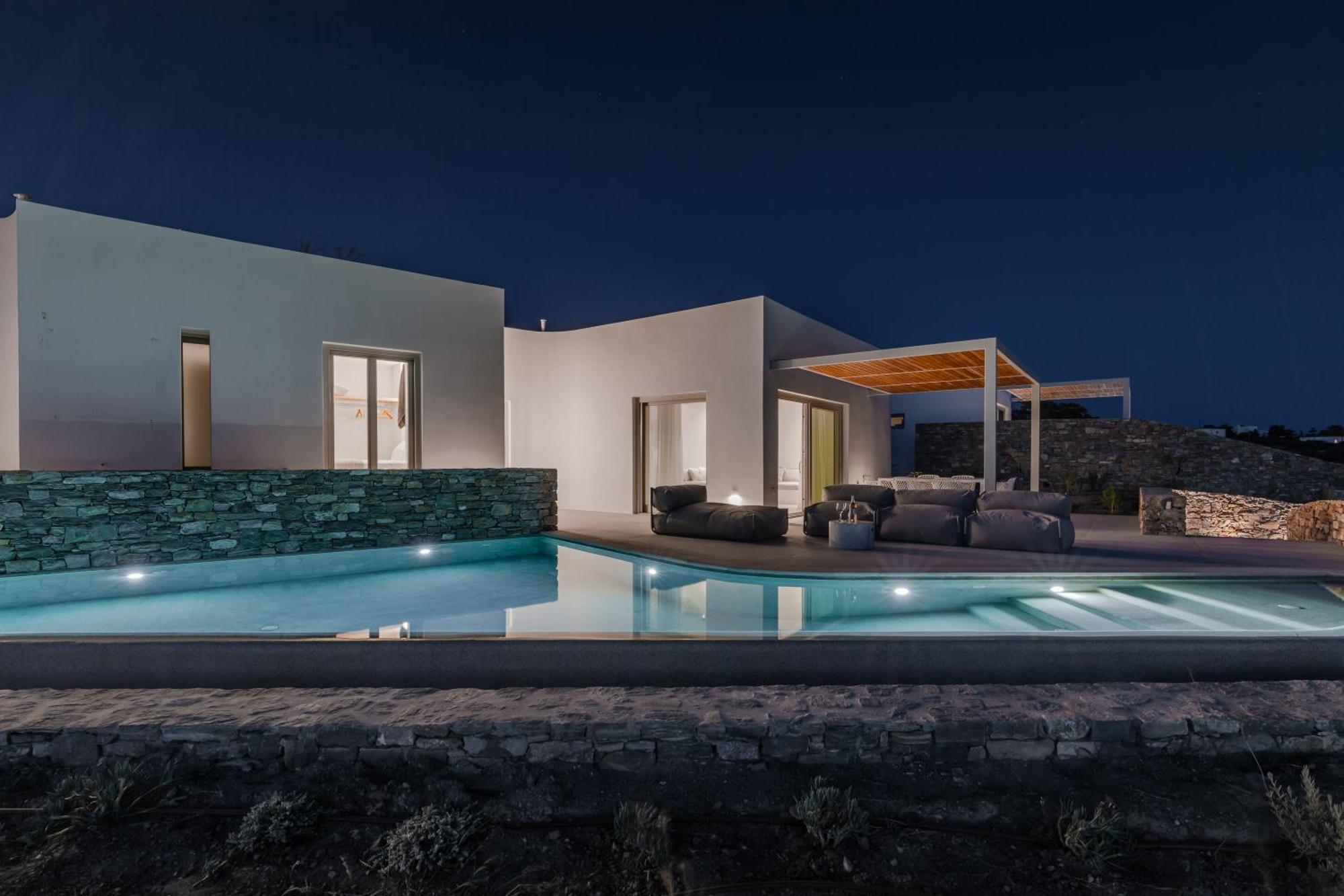 Angairiá Melora Villas Paros מראה חיצוני תמונה
