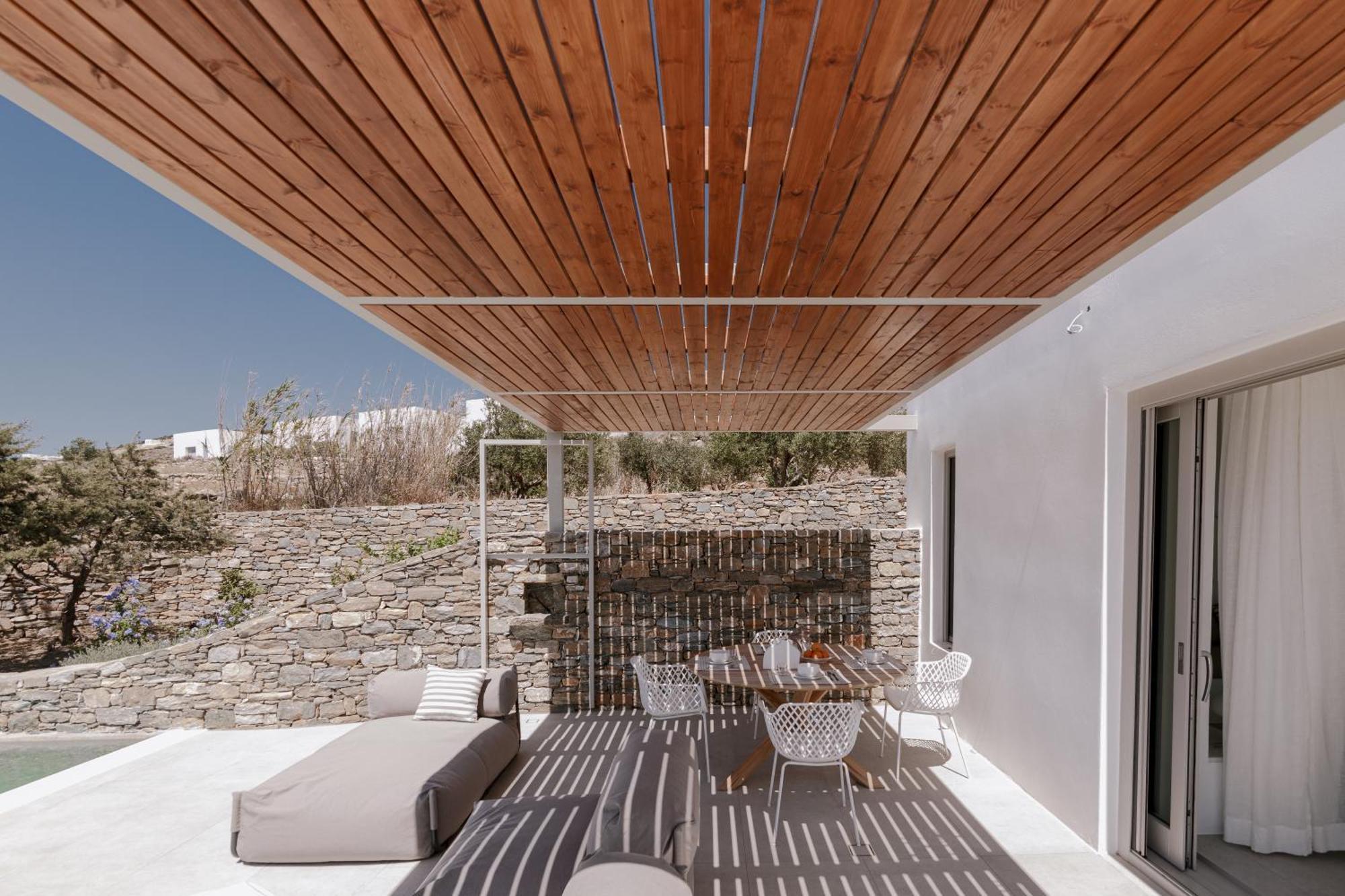 Angairiá Melora Villas Paros מראה חיצוני תמונה